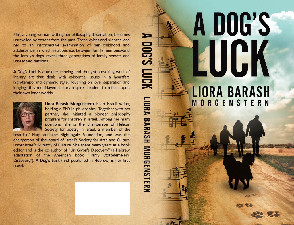 עטיפת הספר מזל של כלב בתרגום לאנגלית